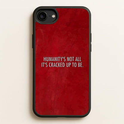 Humanity - VD  - Vampire Diaries Phone Case for iPhone 6 / 7 / 8 / SE