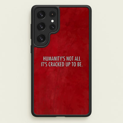 Humanity - VD  - Vampire Diaries Phone Case for Galaxy S22 Ultra