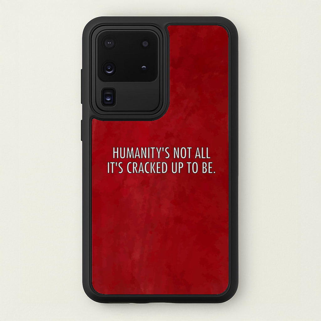 Humanity - VD  - Vampire Diaries Phone Case for Galaxy S20 Ultra