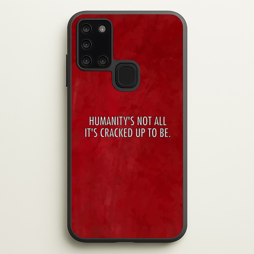 Humanity - VD  - Vampire Diaries Phone Case for Galaxy A21s