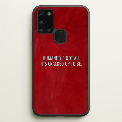 Humanity - VD  - Vampire Diaries Phone Case for Galaxy A21s