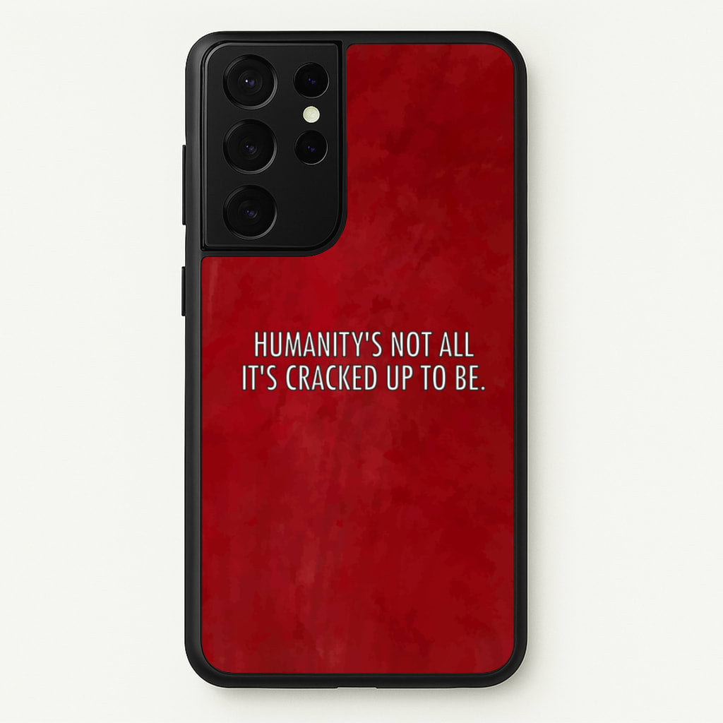 Humanity - VD  - Vampire Diaries Phone Case for Galaxy S21 Ultra