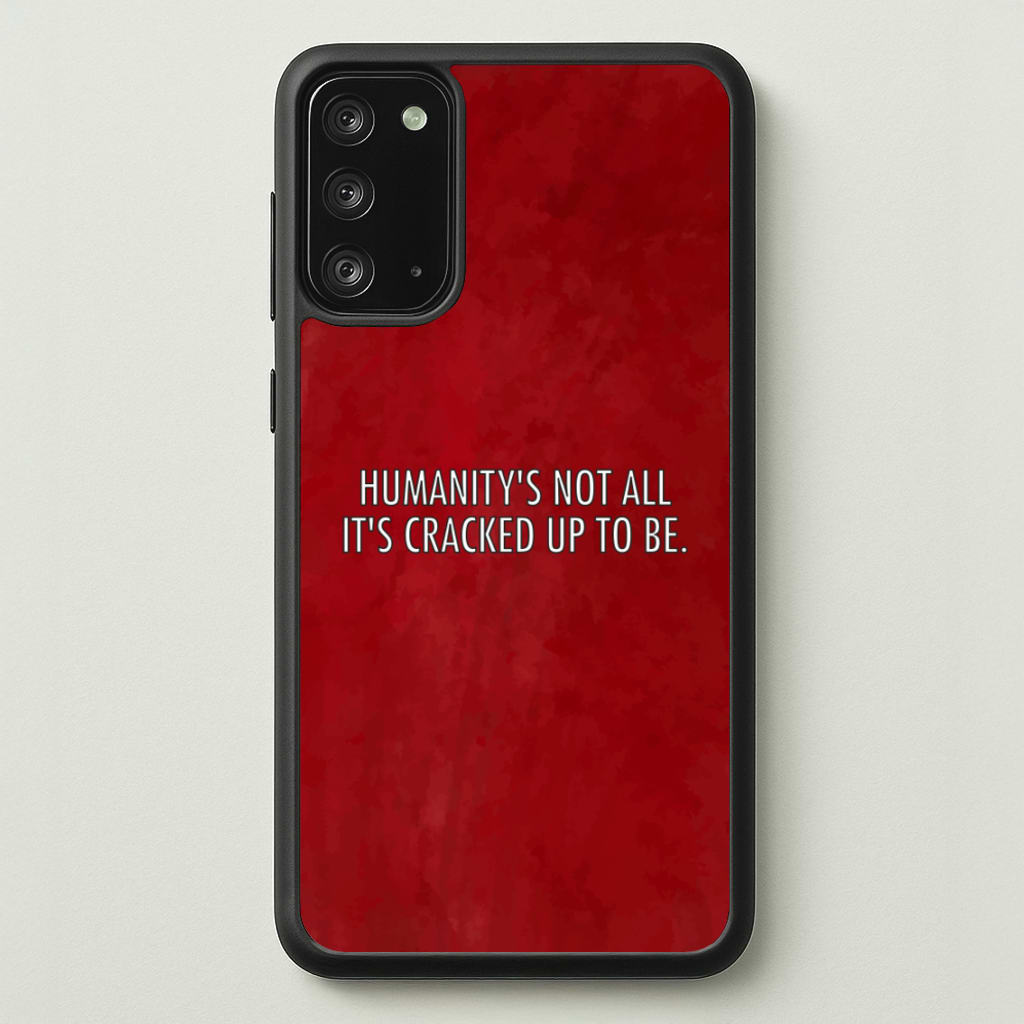 Humanity - VD  - Vampire Diaries Phone Case for Galaxy Note 20