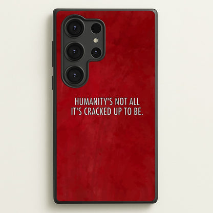 Humanity - VD  - Vampire Diaries Phone Case for Galaxy S25 Ultra
