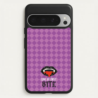 Love At First Bite - VD  - Vampire Diaries Phone Case for Google Pixel 9 Pro XL