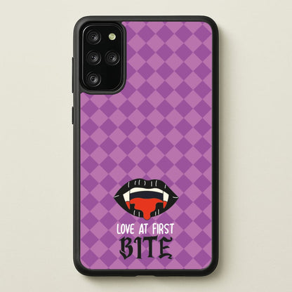 Love At First Bite - VD  - Vampire Diaries Phone Case for Galaxy S20 Plus
