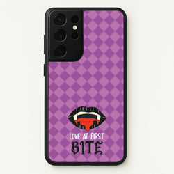 Love At First Bite - VD  - Vampire Diaries Phone Case for Galaxy S21 Ultra