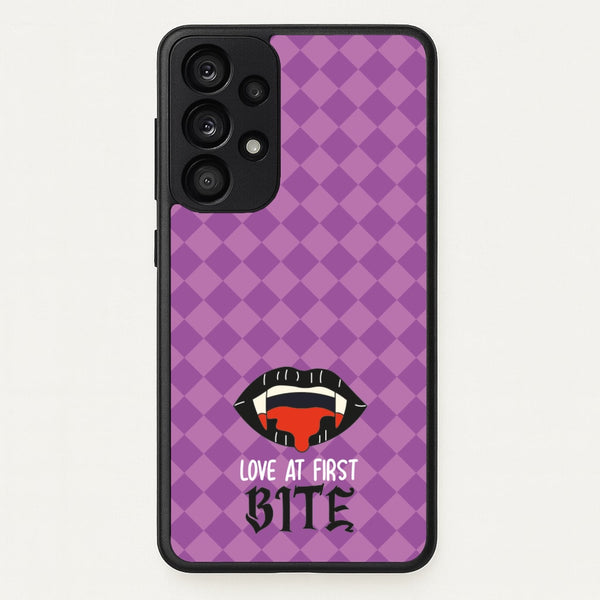 Love At First Bite - VD  - Vampire Diaries Phone Case for Galaxy A53
