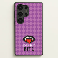 Love At First Bite - VD  - Vampire Diaries Phone Case for Galaxy S25 Ultra