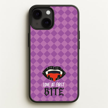 Love At First Bite - VD  - Vampire Diaries Phone Case for iPhone 13