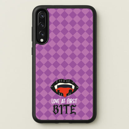Love At First Bite - VD  - Vampire Diaries Phone Case for Huawei P20 Pro