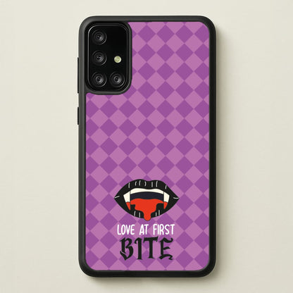 Love At First Bite - VD  - Vampire Diaries Phone Case for Galaxy A71