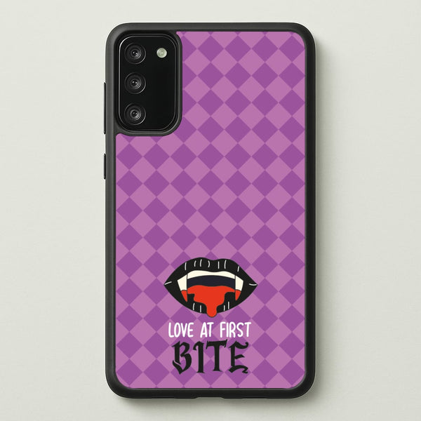 Love At First Bite - VD  - Vampire Diaries Phone Case for Galaxy S20