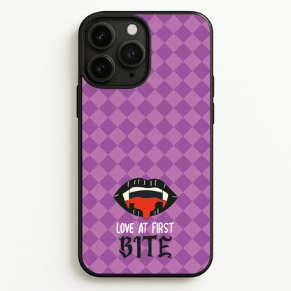 Love At First Bite - VD  - Vampire Diaries Phone Case for iPhone 11 Pro Max