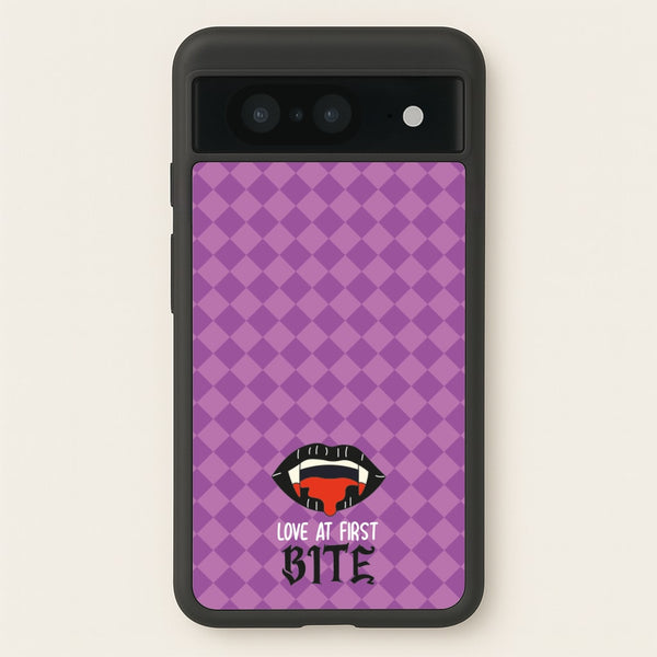 Love At First Bite - VD  - Vampire Diaries Phone Case for Google Pixel 8