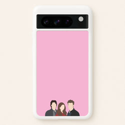 Elena, Damon And Stefan - VD  - Vampire Diaries Phone Case for Google Pixel 8 Pro
