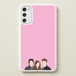 Elena, Damon And Stefan - VD  - Vampire Diaries Phone Case for Galaxy S20