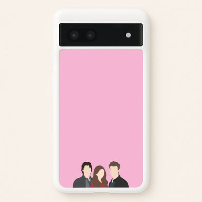 Elena, Damon And Stefan - VD  - Vampire Diaries Phone Case for Google Pixel 6a