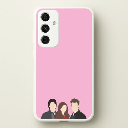 Elena, Damon And Stefan - VD  - Vampire Diaries Phone Case for Galaxy A15