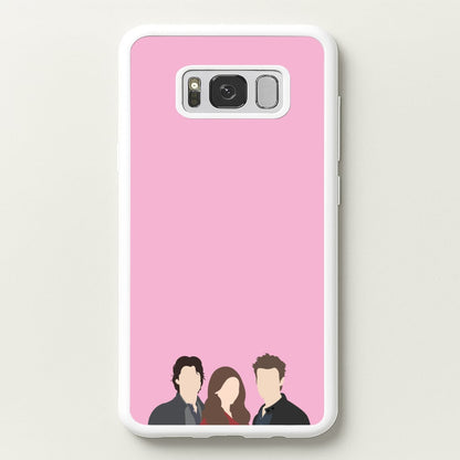 Elena, Damon And Stefan - VD  - Vampire Diaries Phone Case for Galaxy S8 Plus