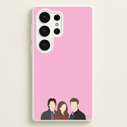 Elena, Damon And Stefan - VD  - Vampire Diaries Phone Case for Galaxy S25 Ultra
