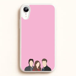 Elena, Damon And Stefan - VD  - Vampire Diaries Phone Case for iPhone XR