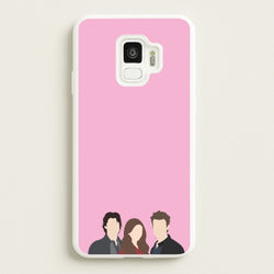 Elena, Damon And Stefan - VD  - Vampire Diaries Phone Case for Galaxy S9