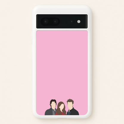 Elena, Damon And Stefan - VD  - Vampire Diaries Phone Case for Google Pixel 7