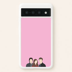 Elena, Damon And Stefan - VD  - Vampire Diaries Phone Case for Google Pixel 7 Pro