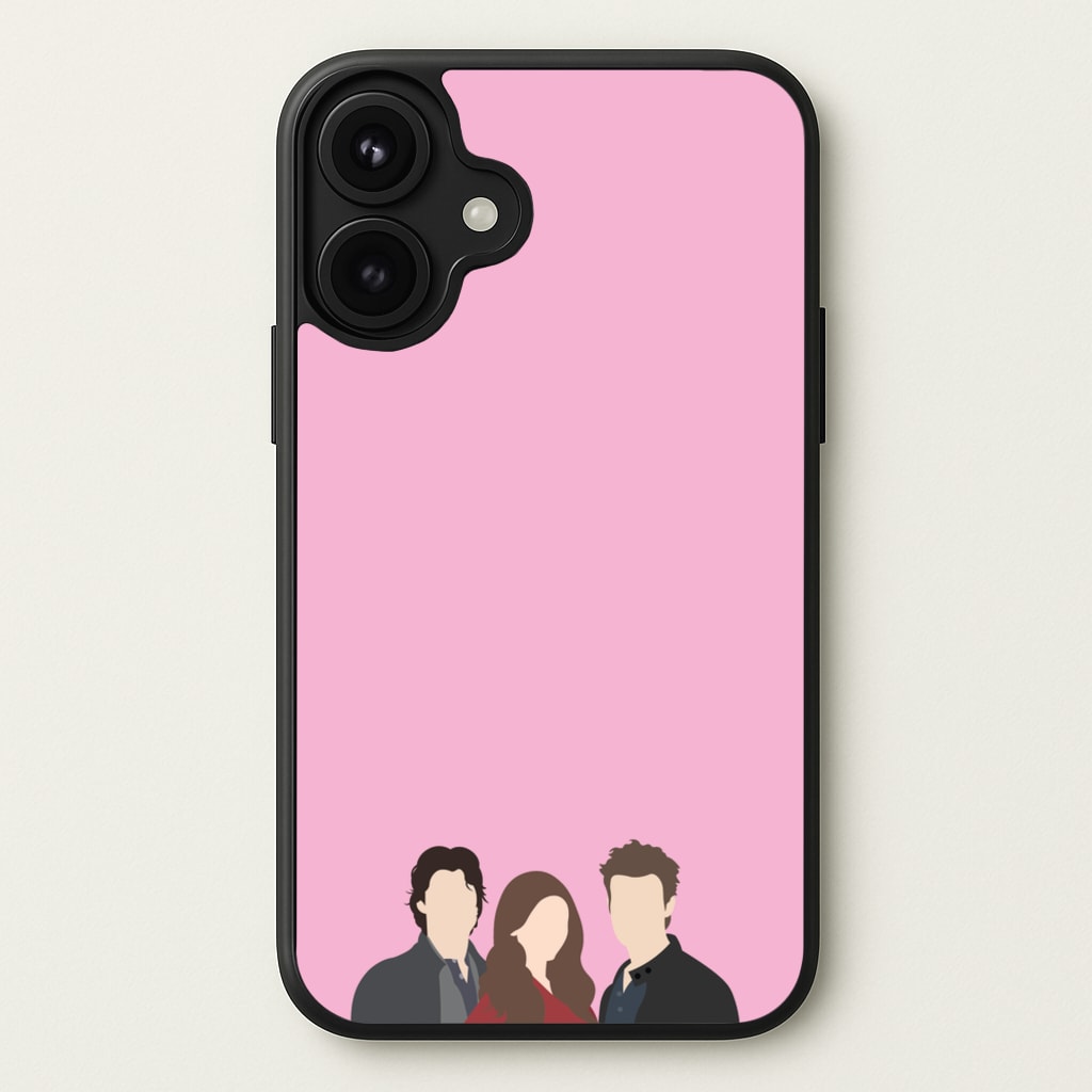 Elena, Damon And Stefan - VD Phone Case for iPhone 17