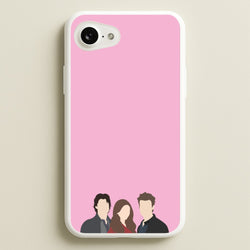 Elena, Damon And Stefan - VD  - Vampire Diaries Phone Case for iPhone 16e
