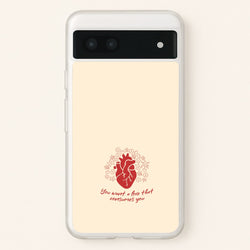 You Want A Love That Consumes You - VD  - Vampire Diaries Phone Case for Google Pixel 6a