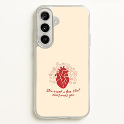 You Want A Love That Consumes You - VD  - Vampire Diaries Phone Case for Galaxy A56