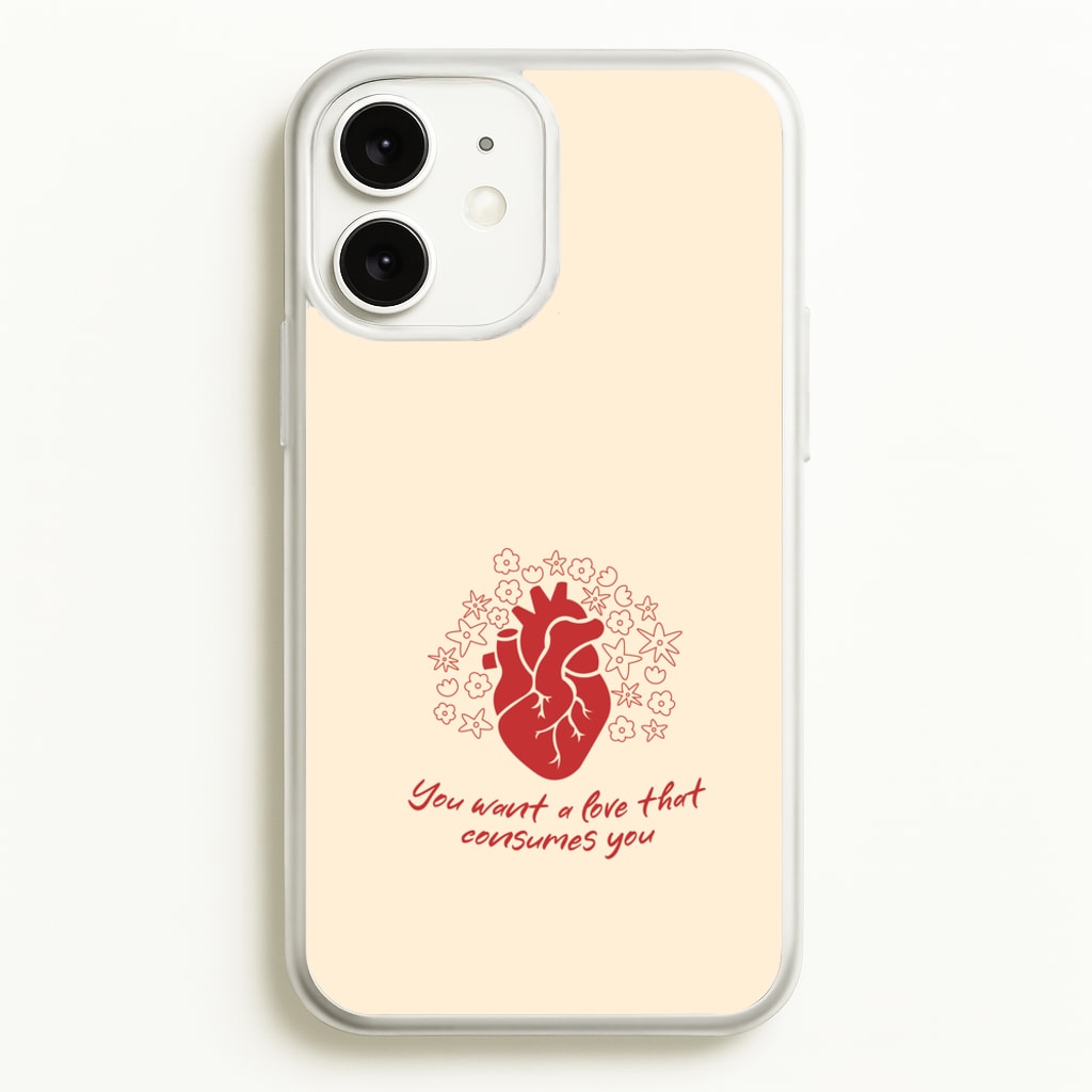 You Want A Love That Consumes You - VD  - Vampire Diaries Phone Case for iPhone 11