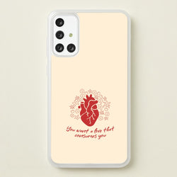 You Want A Love That Consumes You - VD  - Vampire Diaries Phone Case for Galaxy A71