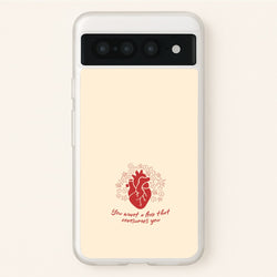 You Want A Love That Consumes You - VD  - Vampire Diaries Phone Case for Google Pixel 7 Pro