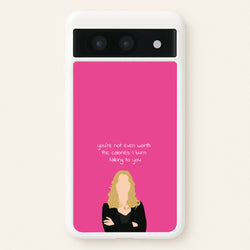 You're Not Even Worth The Calories I Burn Talking To You - VD  - Vampire Diaries Phone Case for Google Pixel 8a