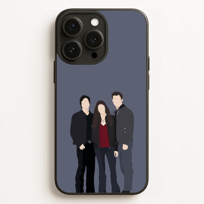 Main Characters - VD  - Vampire Diaries Phone Case for iPhone 16 Pro Max