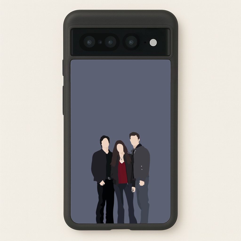 Main Characters - VD  - Vampire Diaries Phone Case for Google Pixel 7 Pro