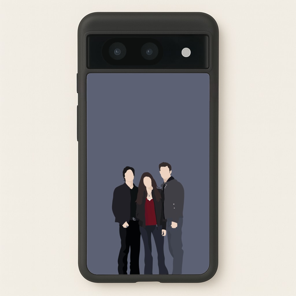 Main Characters - VD  - Vampire Diaries Phone Case for Google Pixel 8a