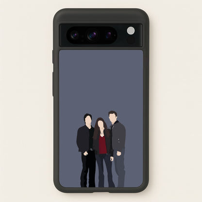 Main Characters - VD  - Vampire Diaries Phone Case for Google Pixel 8 Pro