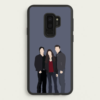 Main Characters - VD  - Vampire Diaries Phone Case for Galaxy S9 Plus