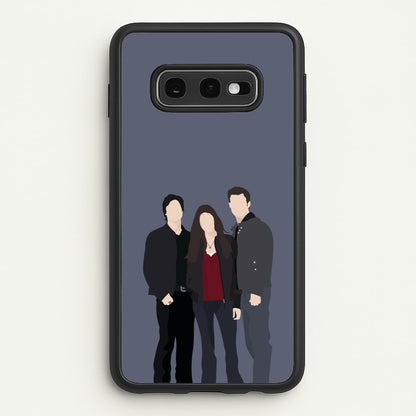 Main Characters - VD  - Vampire Diaries Phone Case for Galaxy S10e