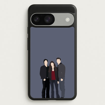 Main Characters - VD  - Vampire Diaries Phone Case for Google Pixel 9 / 9 Pro