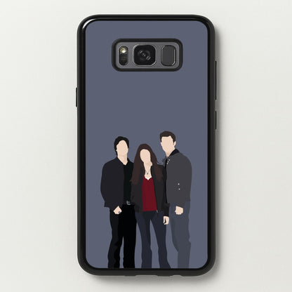 Main Characters - VD  - Vampire Diaries Phone Case for Galaxy S8