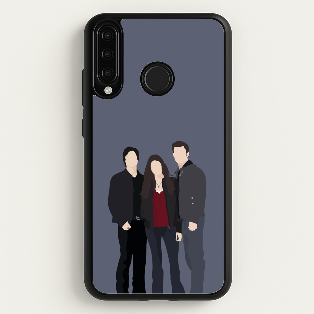 Main Characters - VD  - Vampire Diaries Phone Case for Huawei P30 Lite