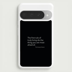 The First Rule Of Truly Living - VD Phone Case for Google Pixel 10 Pro XL