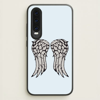 Daryl's Wings - TWD  - Daryls wing Phone Case for Huawei P30