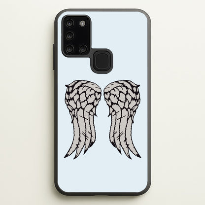 Daryl's Wings - TWD  - Daryls wing Phone Case for Galaxy A21s