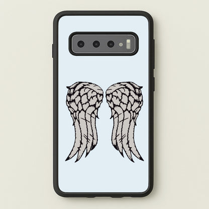 Daryl's Wings - TWD  - Daryls wing Phone Case for Galaxy S10